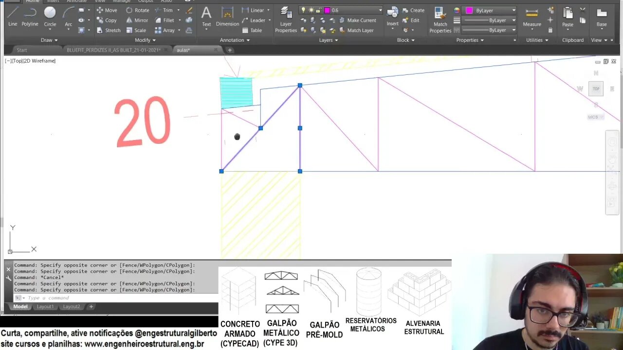Como encaixar calhas em treliças sem estragar a obra Eng Estrutural