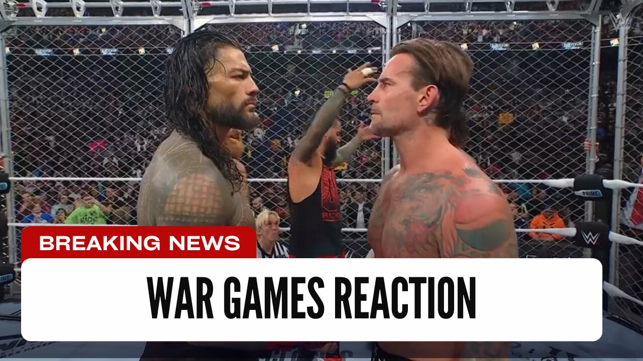 Reaction To War Games: OG Bloodline Comes Out On Top, Surprising Title Change, Rhea Pins Liv