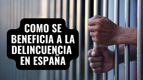 Como se beneficia a la delincuencia en España