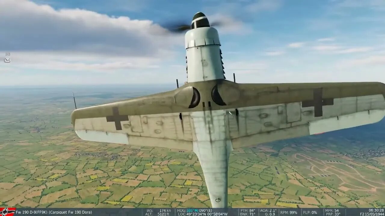 FW190D-9 Some IMPORTANT tips on Flying (DCS Normandy)