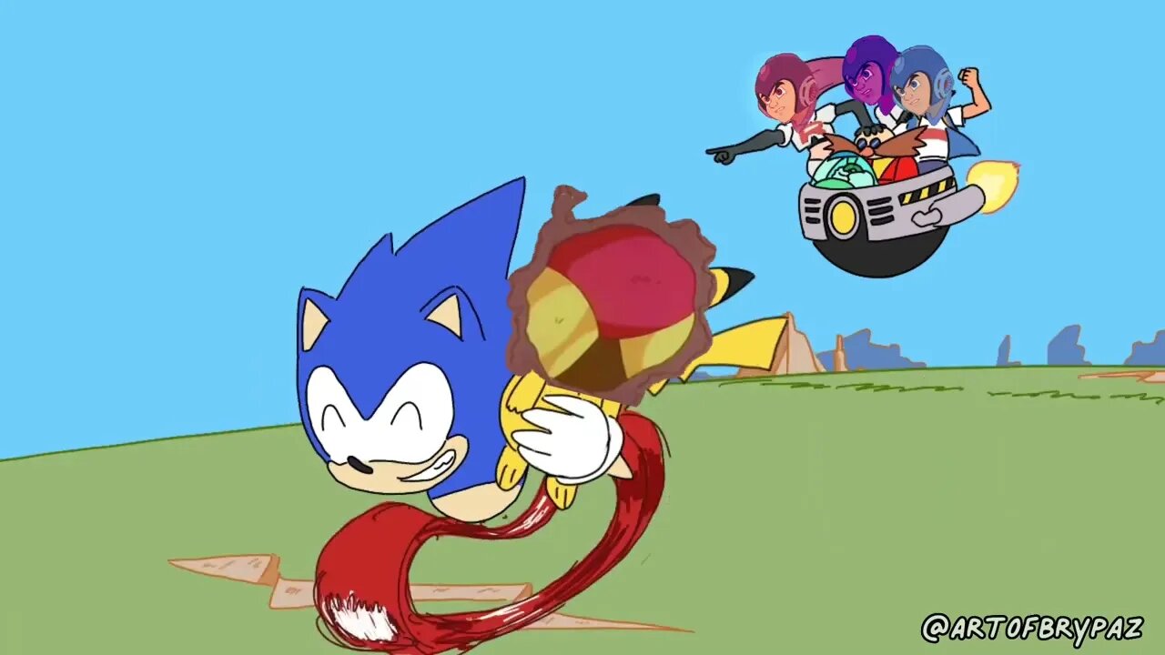 Sonic Took Gutsman’s A**