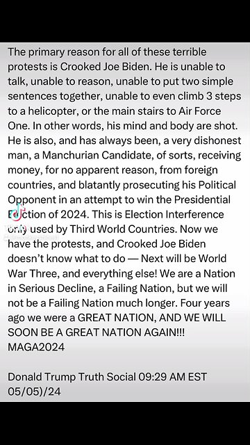 Genocide Joe Got To Go To Basement