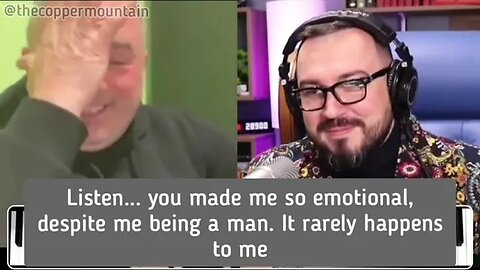 A Ukrainian and a Russian have a conversation with eachother