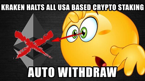 KRAKEN HALTS ALL USA STAKING!!! Whos Next?