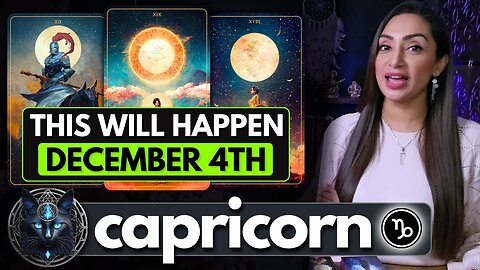 CAPRICORN ♑︎ "Something Really BIG IS About To Happen To You!" 🐞 Capricorn Sign ☾₊‧⁺˖⋆