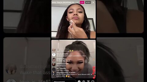 BROOKLYN QUEEN IG LIVE: Brooklyn Queen & Yanni Monett Drop Diss Song On Emily Ears (10-02-23)