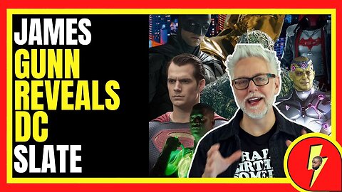 BREAKING! James Gunn Announces New DC Studios Slate | Atraes Reacts!