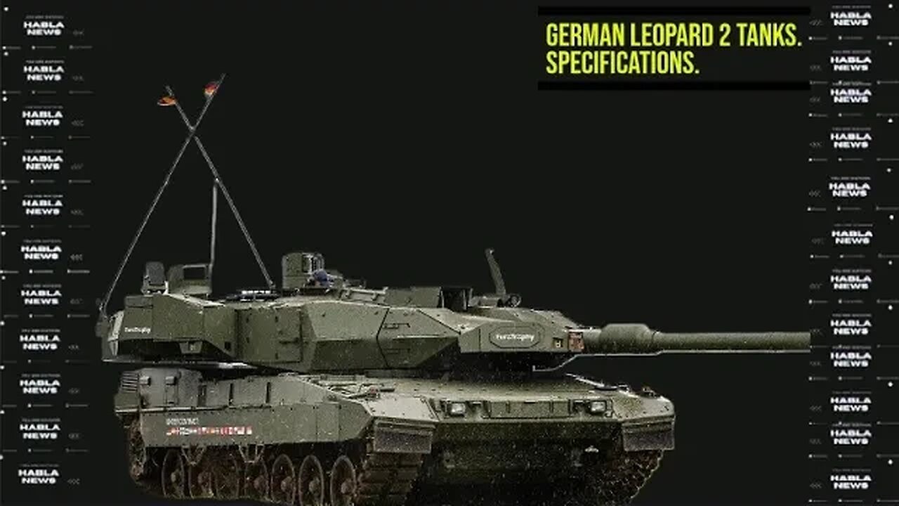 German Leopard 2 Tank Specifications