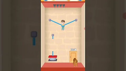 rescue cut rope puzzle 😎 #shorts