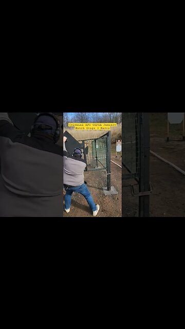🔫🪣😈🤯⚡️🔫🐌Colonial RPC #uspsa A January Match Stage 03 Marco #unloadshowclear #ipsc #idpa
