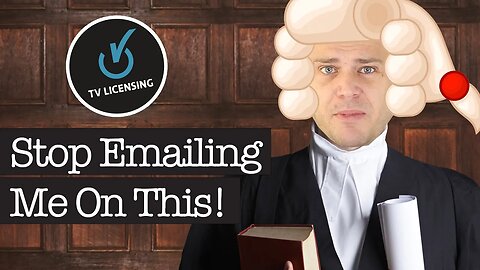 Black Belt Barrister on TV Licence - What's Going On