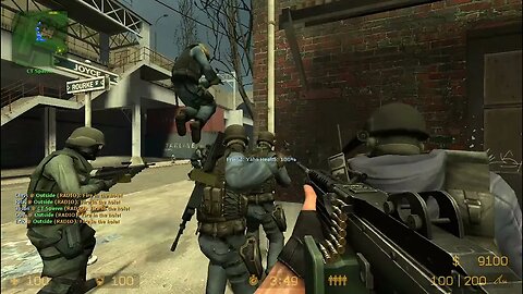 Counter Strike Source Assault Bots #15 Only Machine Guns