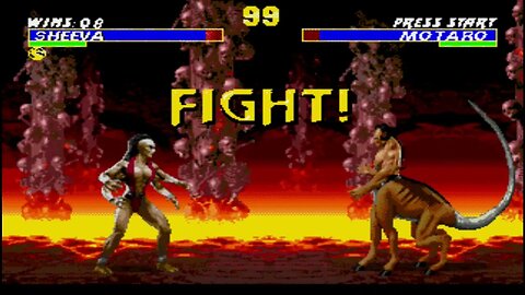 Ultimate Mortal Kombat Trilogy (Genesis) - Sheeva - Hardest - No Continues