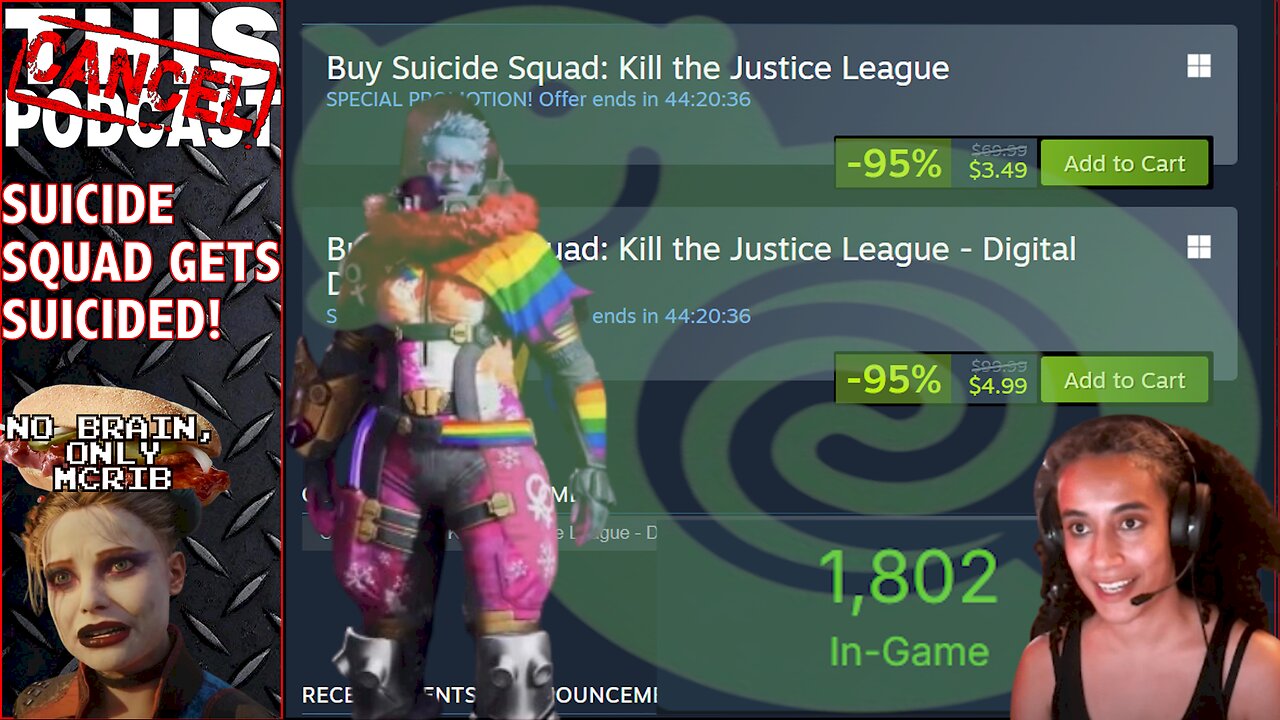 SUICIDE SQUAD GAME MARKED DOWN TO $3.49! Rocksteady Games Committed Career Suicide!