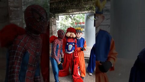 PASSINHOS DO FOFÃO, NARUTO, BEN10 E HOMEM-ARANHA, DANÇANDO NA CARRETA DA ALEGRIA TRIPLO X, LIKE 156