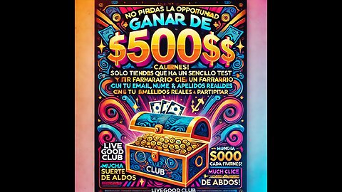 🎉 Gana $5000 cada viernes 💸 Participa ahora