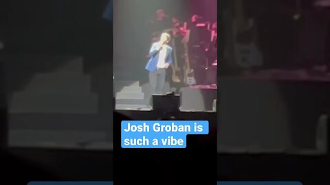 Josh Groban is a vibe #shorts