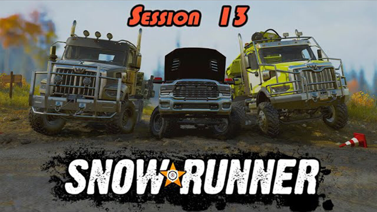 The Trailer Of Trailer Maps | SnowRunner (Session 13)