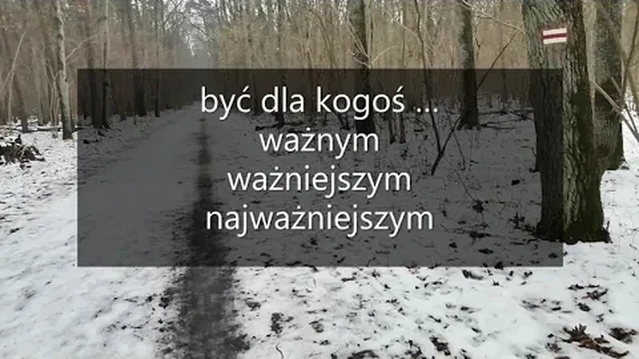 być dla kogoś ... ważnym ważniejszym najważniejszym
