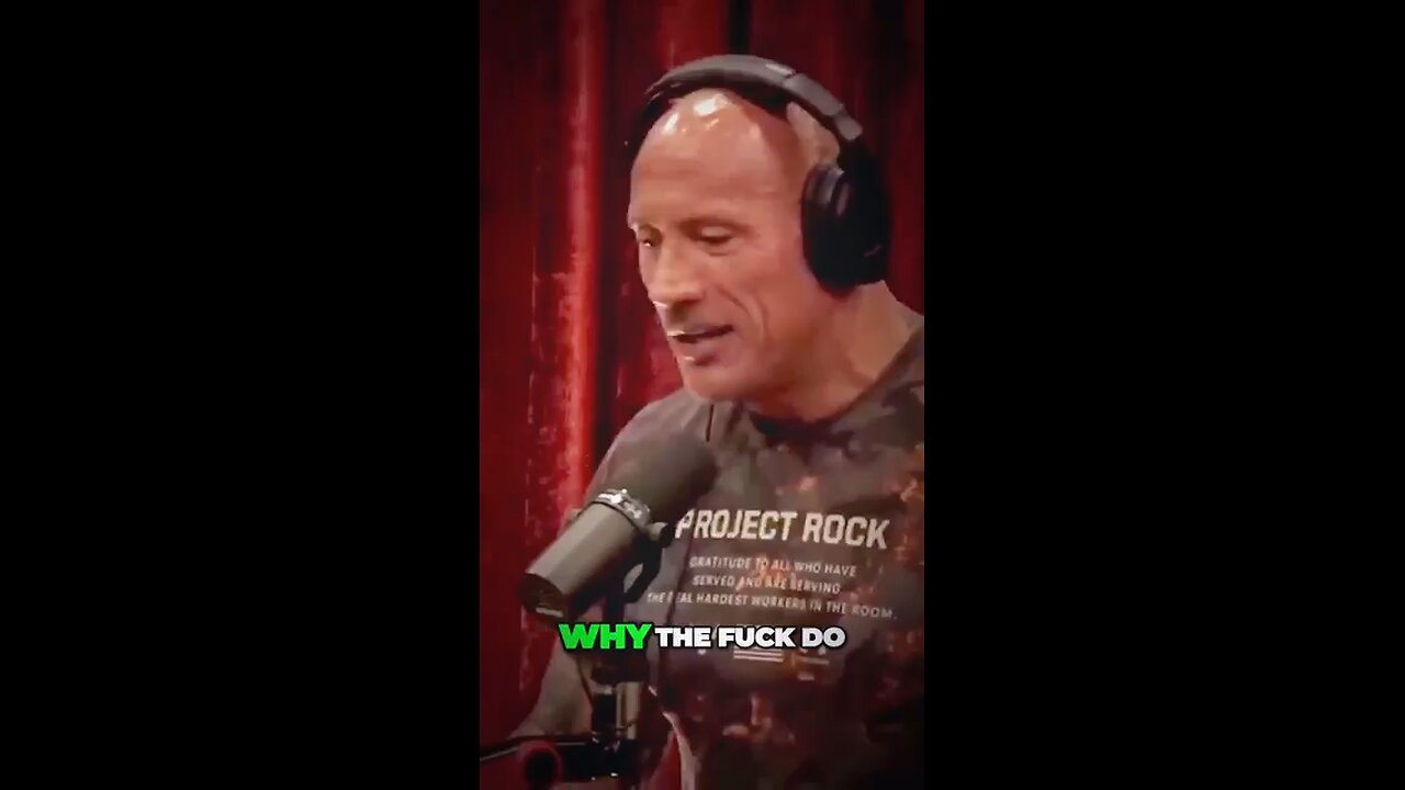 The rock want from nice guy..