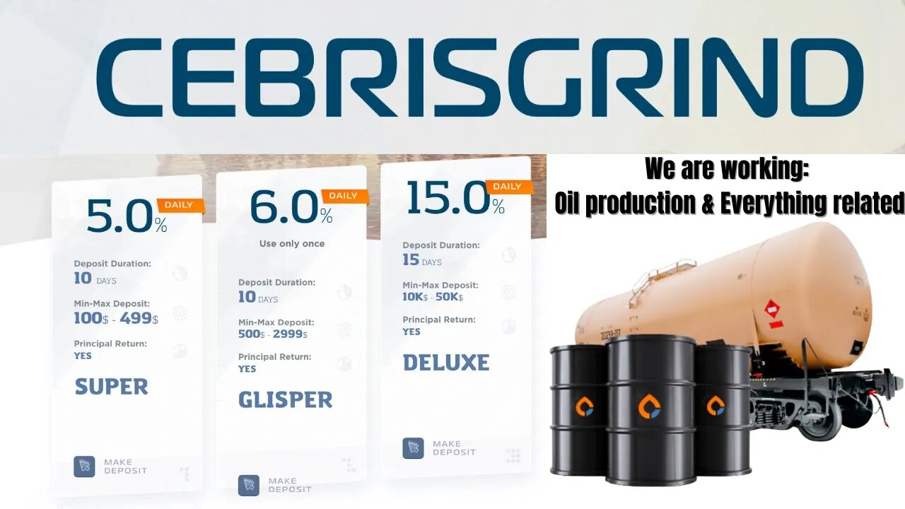 Cebrisgrind Review | Earn Up To 15% Daily ROI | Day 1