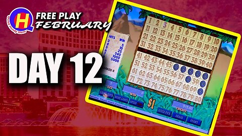 Free Play February Day 12: More Caveman KENO! #KENONATION