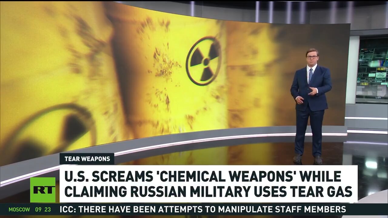 US deploys tear gas against protesters while accusing Russia of using it in battle