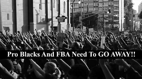 FBA's & Pro Blacks Are Nothing But Cvnts Cowards & Cucks! Prove Me Wrong