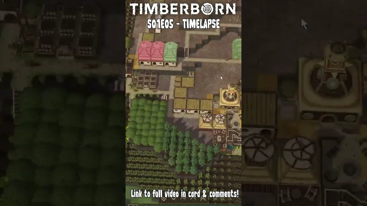 📽️ Timberborn 🦫 S01E05 TIMELAPSE! 🤖 A.I. Procedural generate map! Come watch the shenanigans!