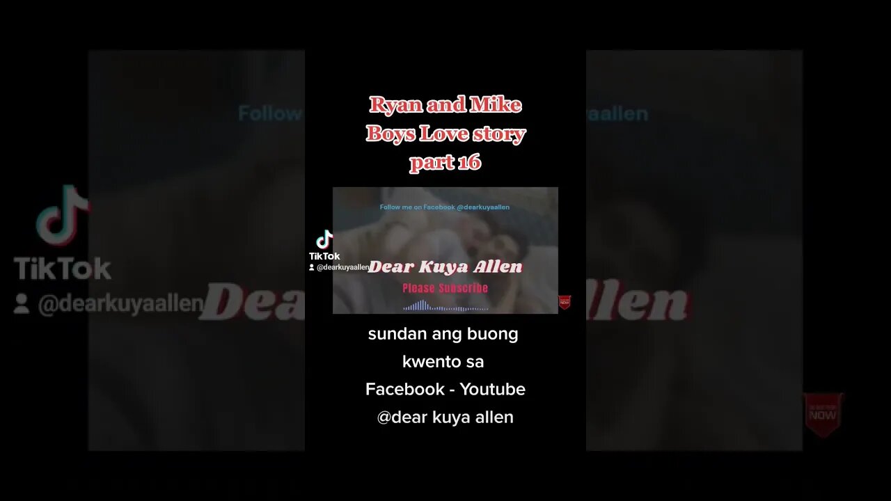 mike and ryan love story part 16. dear kuya allen