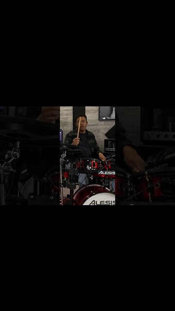 This Alesis Electronic Drum Kit sounds KILLER! #shorts
