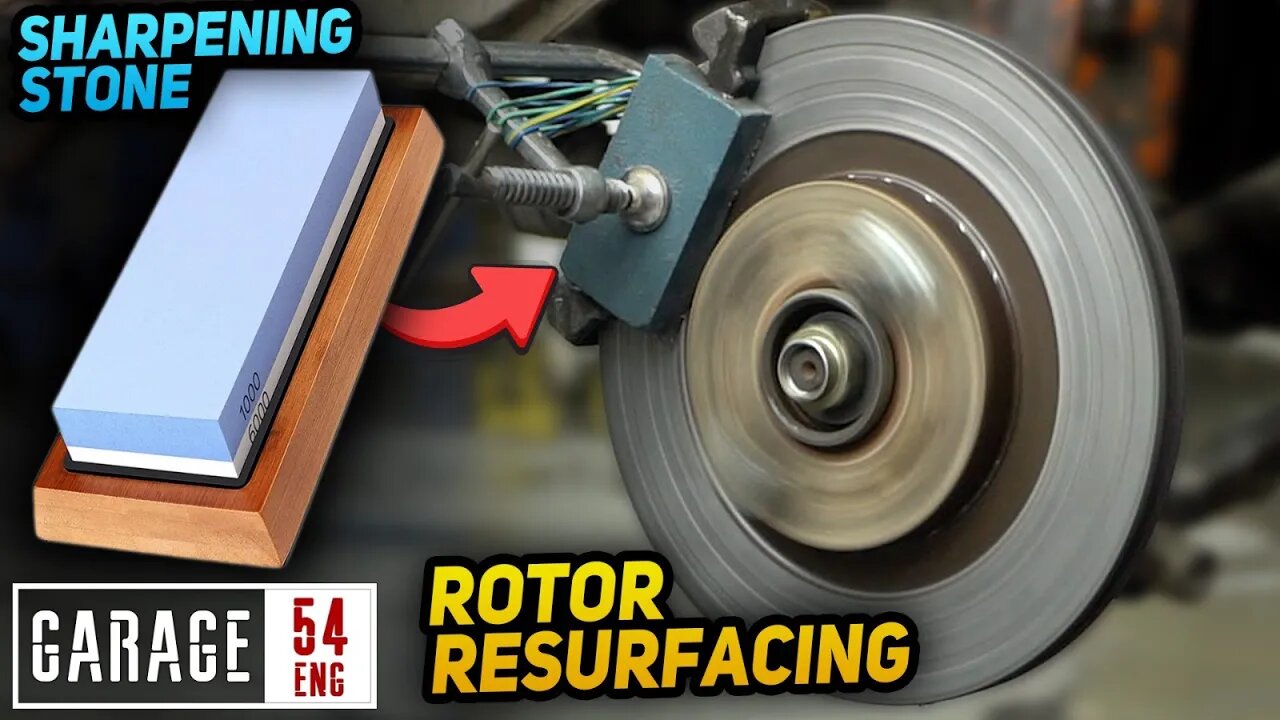 We try Tik-Tok brake disc resurfacing method