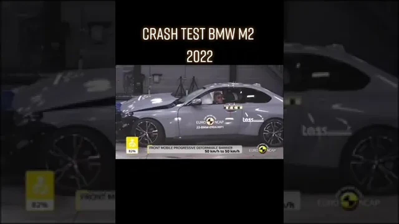 Incredible Crash test the new bmw m2 2022