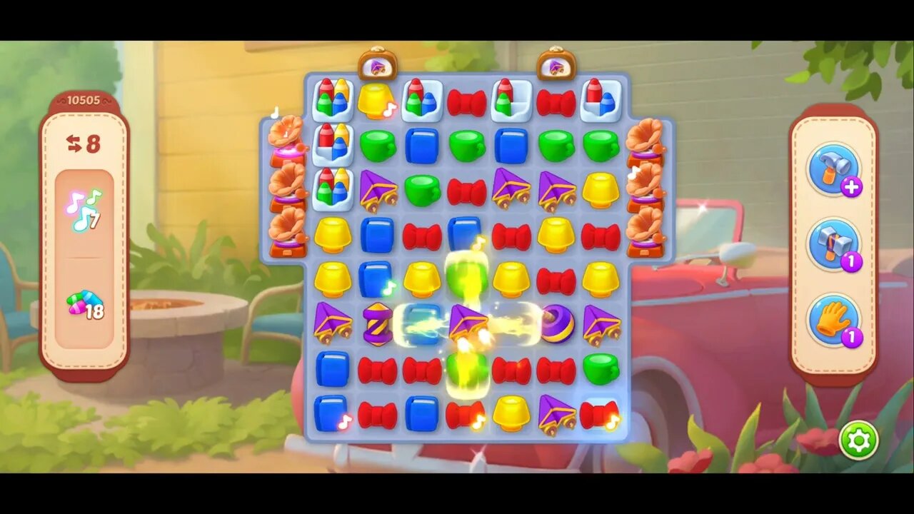 Playrix Homescapes Gameplay Walkthrough Level 10505