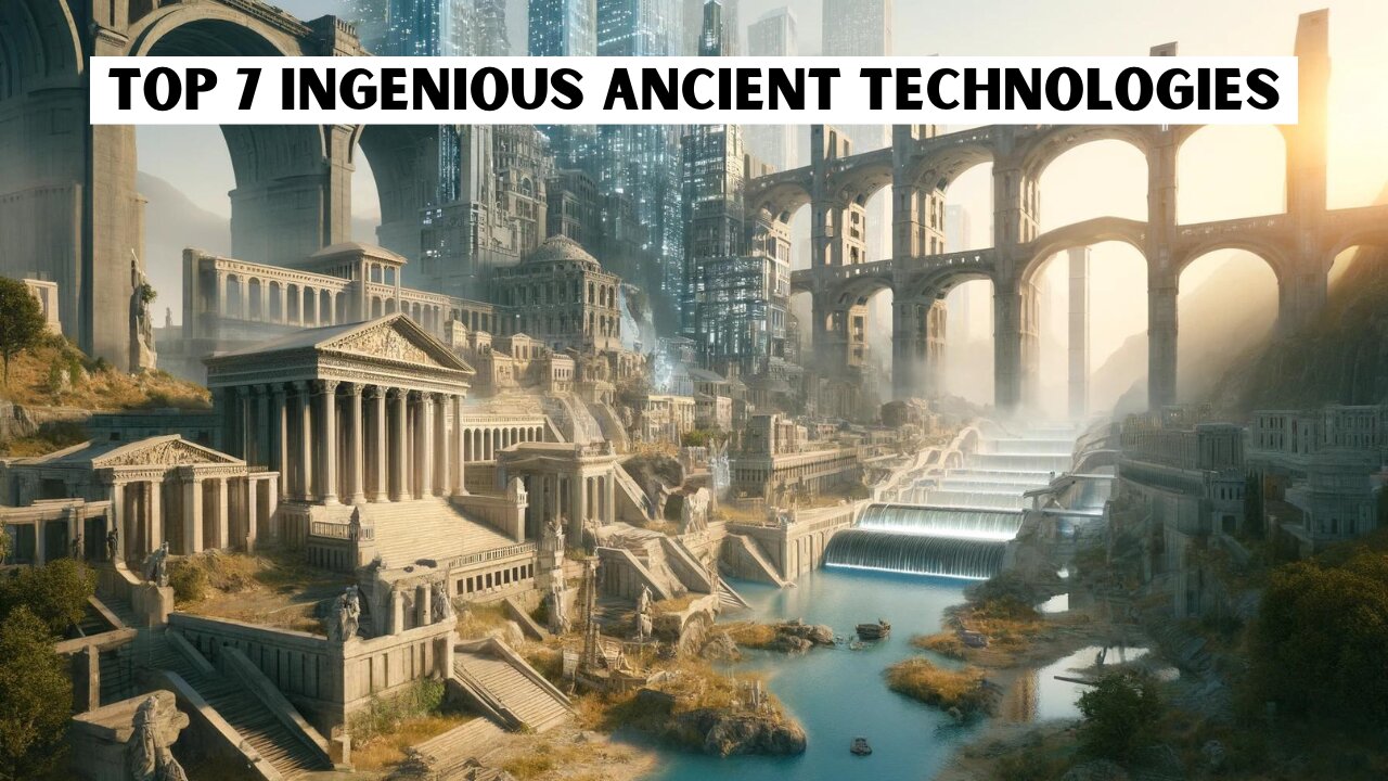 Top 7 Ingenious Ancient Inventions - Roman Concrete