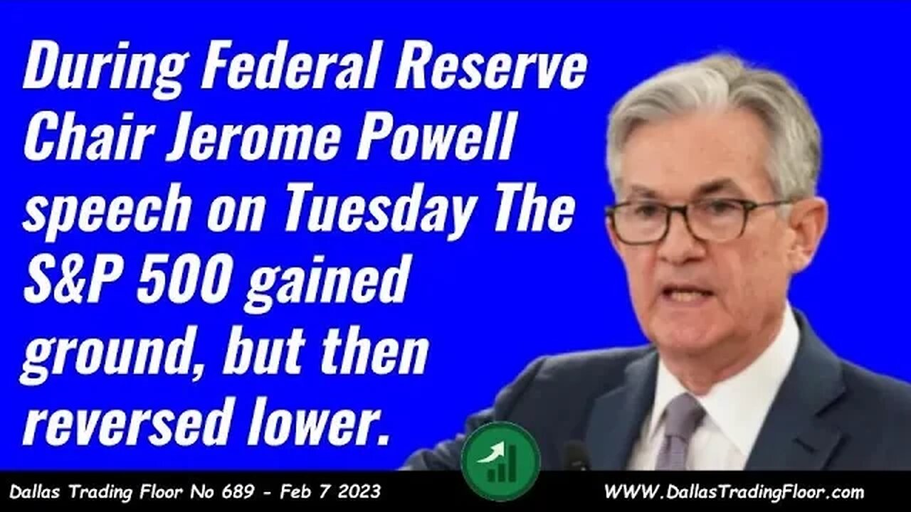 S & P 500 Reverses Lower after Chairman Powell's Speech