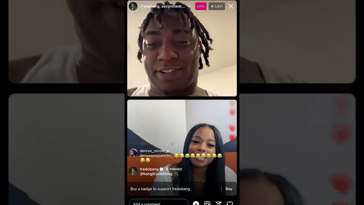 FREDO BANG IG LIVE: Fredo Interacts With Lesbians Situation Friends (06-02-23) FULL LIVE Pt.3