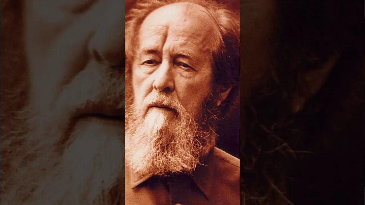 How Solzhenitsyn Helped Destroy Communism in Russia (excerpt from The Gulag Archipelago) #history