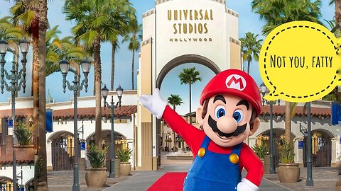 Average American Male Is Too Fat to Ride Super Nintendo World's Mario Kart Ride, 40" Limit