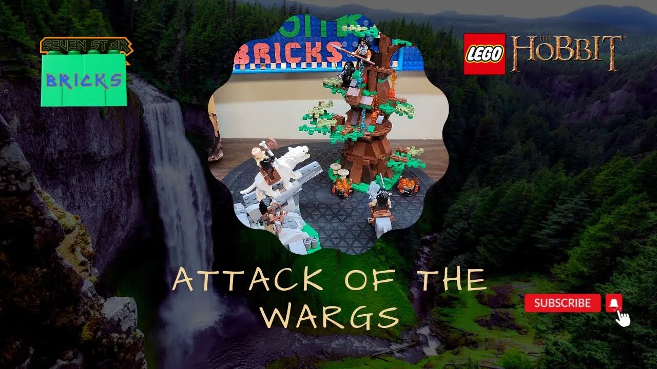 Lego The Hobbit: An Unexpected Journey Attack of the Wargs Review! Set 79002 - 400 pcs