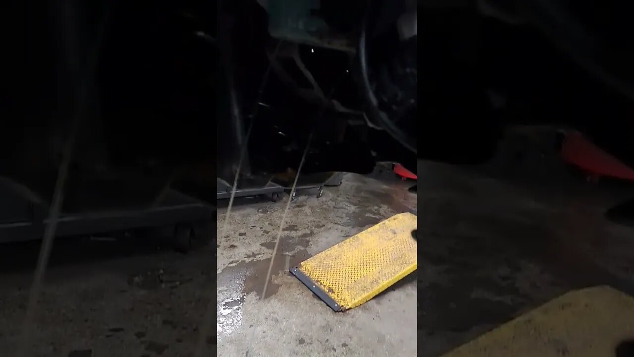 double drain action #automotive #shorts