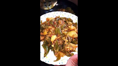 capsicum veg recipe