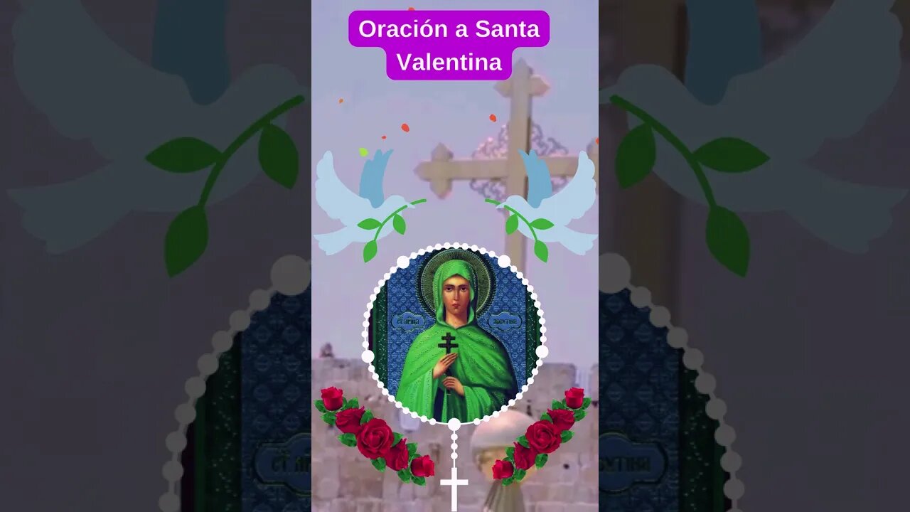 Oración a Santa Valentina #shorts