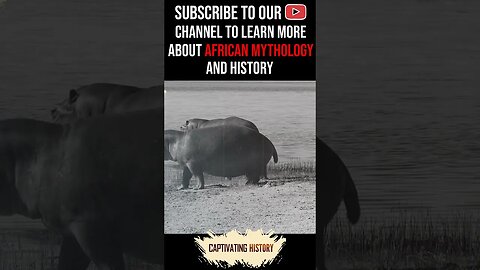 Why Do Hippos Not Eat Fish? (According to this African legend) #shorts