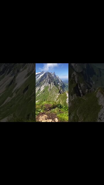 Stunning view of Mount Ebenalp