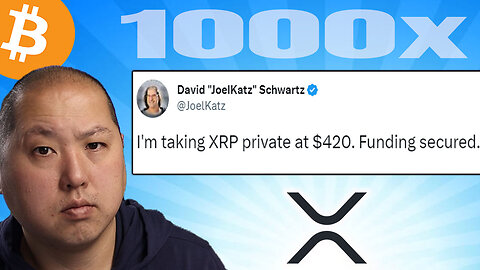 Ripple CTO Confirms 1000x XRP Pump | New Bitcoin Pattern Detected