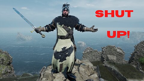 Mordhau but every kill my character says SHUT UP and it speeds up