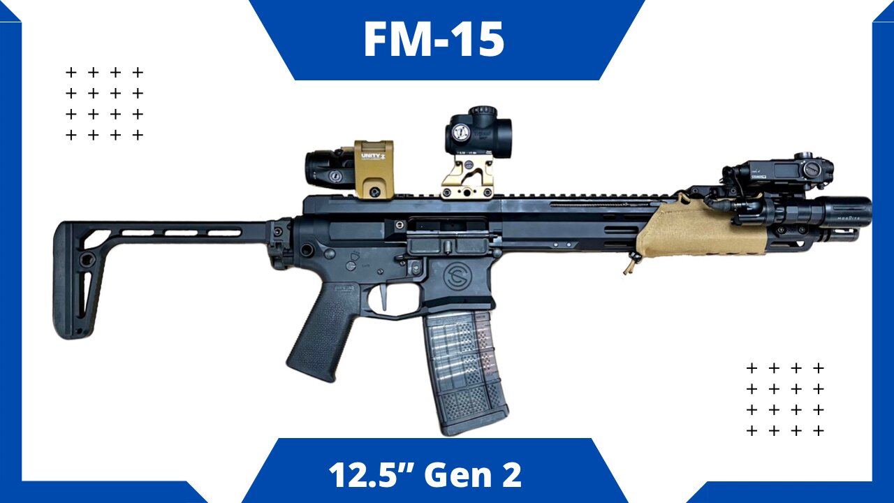 Sig MCX Spear LT at home | Foxtrot Mike FM15 12.5” Gen 2 Review| Unity Fast | SCO15 | Code 4 Defense