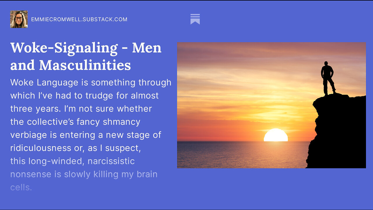 Audio Version MEN AND MASCULINITIES by Emmie Cromwell