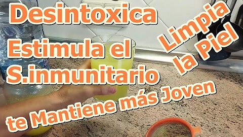 JUGO PARA LIMPIAR EL ORGANISMO, SANAR ENFERMEDADES Y REJUVENECER